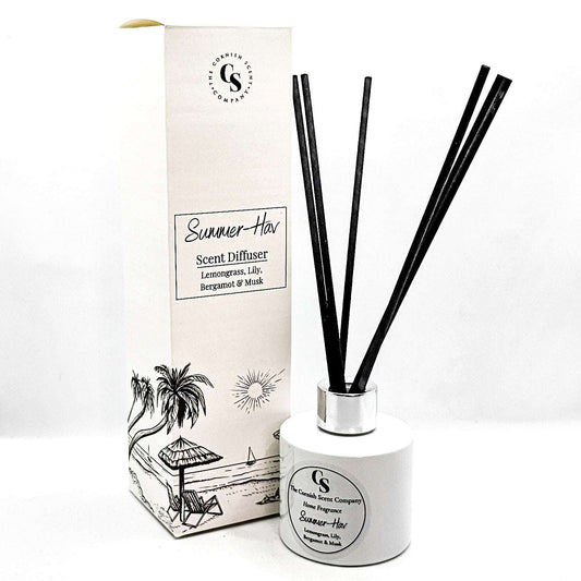 Luxury Reed Diffusers Summer - The Cornish Scent Company