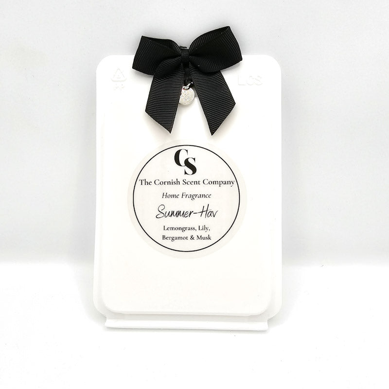 Luxury wax melt clam shell Summer - The Cornish Scent Company