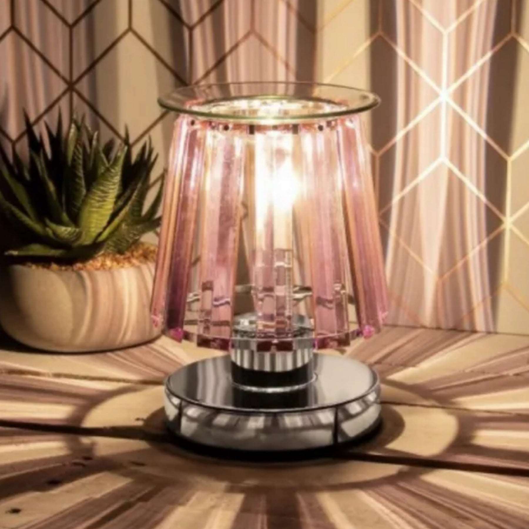 Electric wax store warmer lamp